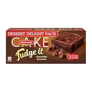 Britannia Cake Fudge It Chocolate Brownie