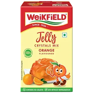 Weikfield Jelly Crystals Delicious Mix Orange Flavour