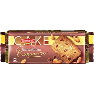 Cake Gobbles Nut Raisin Romance