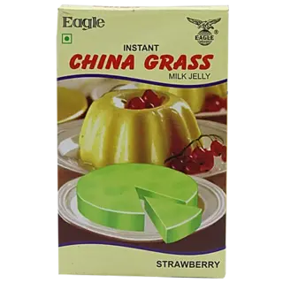 Eagle Instant China Grass Milk Jelly Strawberry