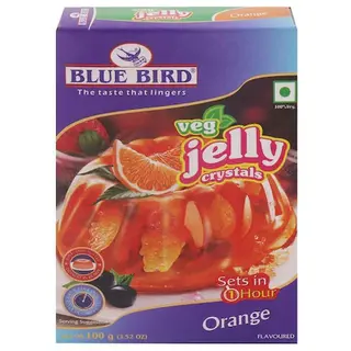 Blue Bird Jelly Crystals Orange