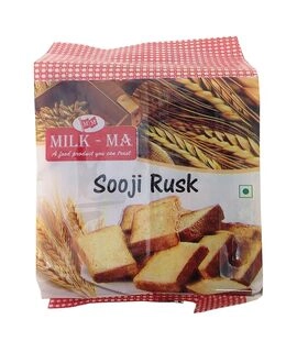 Milk Ma Sooji Rusk
