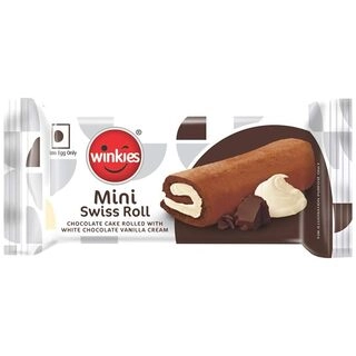 Winkies Mini Swiss Roll Choco Vanilla Cream