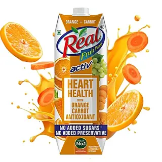 Real Activ Orange and Carrot Fruit Juice