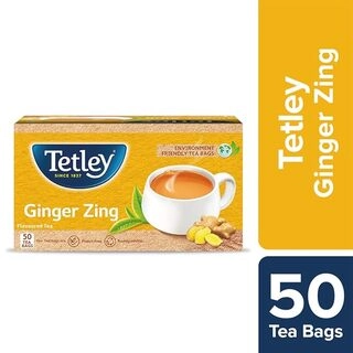 Tata Tetley Tea Bag Ginger Zing