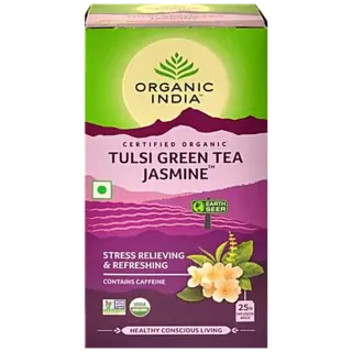 Organic India Tulsi Green Tea  Jasmine