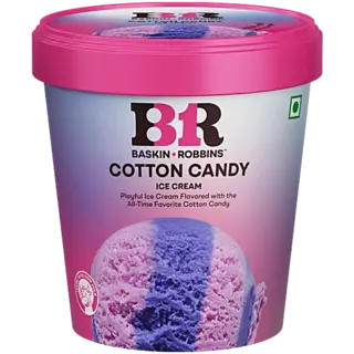 Baskin Robbins Ice Cream Cotton Candy