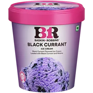 Baskin Robbins Ice Cream Blackcurrent