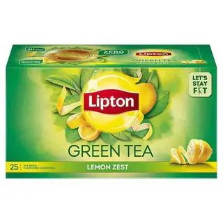 Lipton Tea Bags Green Tea Lemon Zest