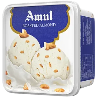 Amul Tub Roasted Almond 1Lt