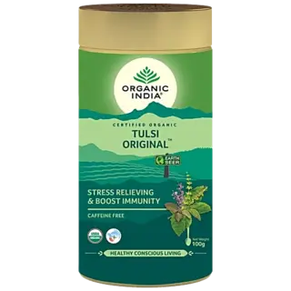 Organic India Tulsi Green Tea Classic Powder