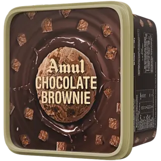 Amul Tub Chocolate Brownie 1L