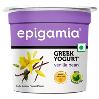Epigamia Yogurt Vanilla Bean