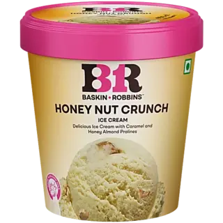 Baskin Robbins Ice Cream - Honey Nut Crunch
