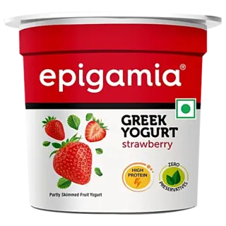 Epigamia Strawberry Greek Yogurt