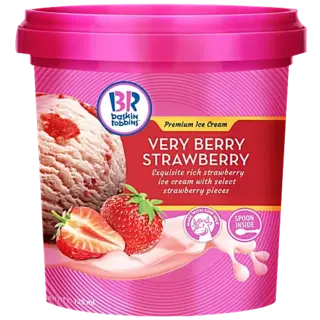 Baskin Robbins Premium Ice Cream - Very Berry Strawberry