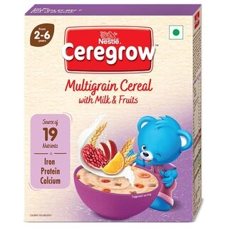 Nestle Ceregrow Multigrain Cereal With Milk & Fruit