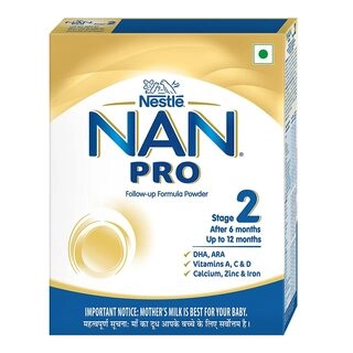  NAN PRO Stage 2 Follow-Up Formula  Powder For Babies After 6 Months Upto 12 Months