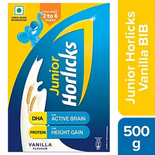 Junior Horlicks Nutrition Drink Vanilla Flavour