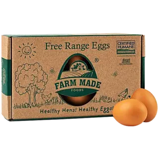 Farm Made Free Range Eggs - Pack