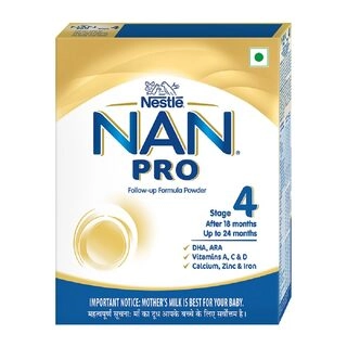  NAN PRO Stage 4 Follow-Up Formula Powder For Babies, After 18 Months Upto 24 Months