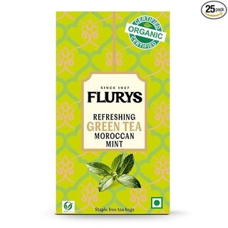 Flurys Tea Bag Green Tea Moroccan Mint
