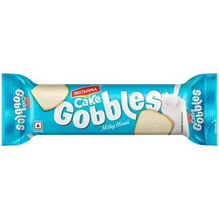 Cake Gobbles Milk
