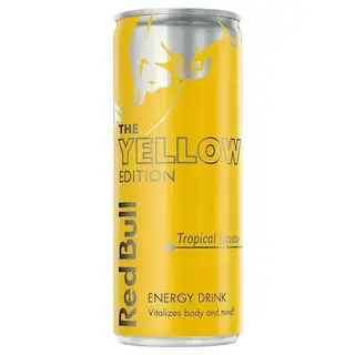 Red Bull Yellow Edition Tropical Flavour Energy Drink