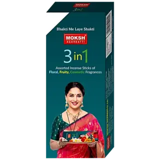 Moksh Three In One Agarbatti