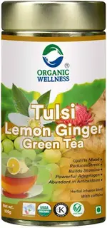 INDIA LEMON GINGER GREEN TIN