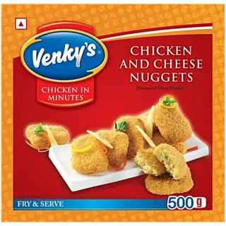 Venkys Chicken & Cheese Nuggets