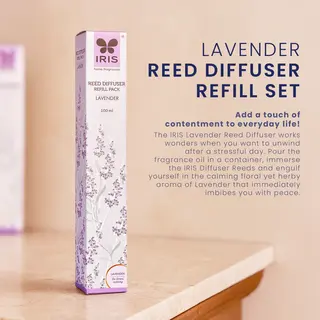Iris Reed Diffuser Refill Lavender