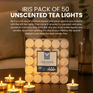 Tea Light Candle{50Pc}1Pkt