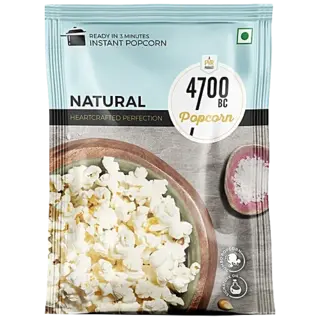 4700BC Instant Popcorn - Natural Healthy