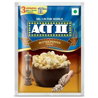 Act 2 Instant Popcorn Butter Pepper