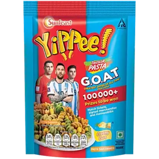Sunfeast Creamy Corn Tricolor Suji Pasta