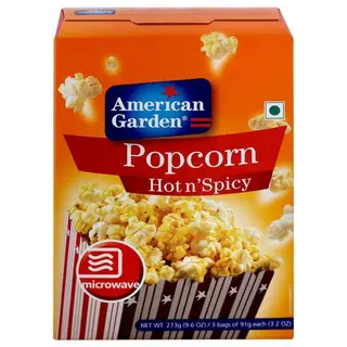 American Garden Microwave Popcorn Hot & Spicy