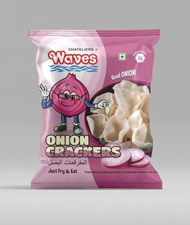 Waves Onion Wafers