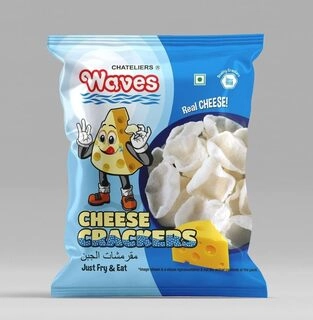 Waves Cheese Wafers,