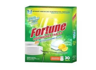 Fortune Dishwasher Tablet 5 in 1 Action Fresh Scent