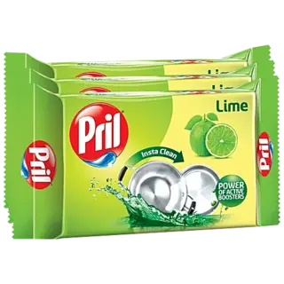 Pril Dishwash Bar Lime
