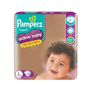 Pampers Active Baby Large