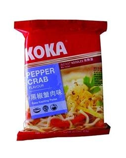 Koka Instant Noodles - Pepper Crab Flavor
