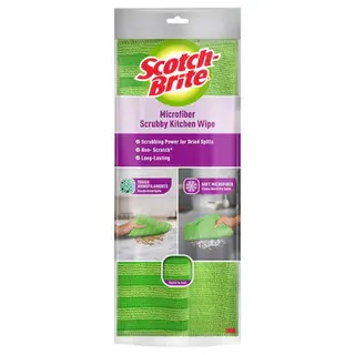 Scotch Brite Microfiber Scrubby Kitchen Wipe 