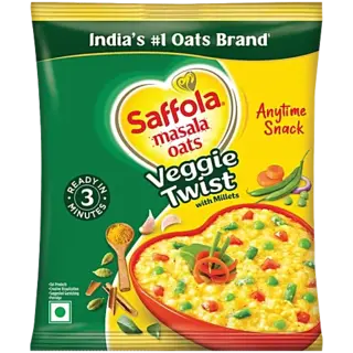 Saffola Masala Oats - Veggie Twist