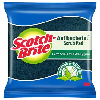 Scotch Brite Antibacterial Neem Scrub Pad (7 cm x 10 cm)