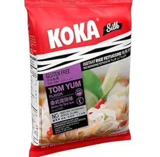 Koka Silk Gluten Free Rice Fettuccine Tom YUM Flavour