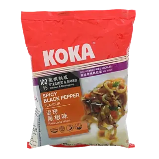 Koka Instant Noodles - Spicy Black Pepper Flavor