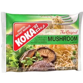 Koka Oriental Instant Noodles - The Original Mushroom Flavour