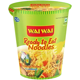 Wai Wai 1-2-3 Cup Noodles Vegetarian